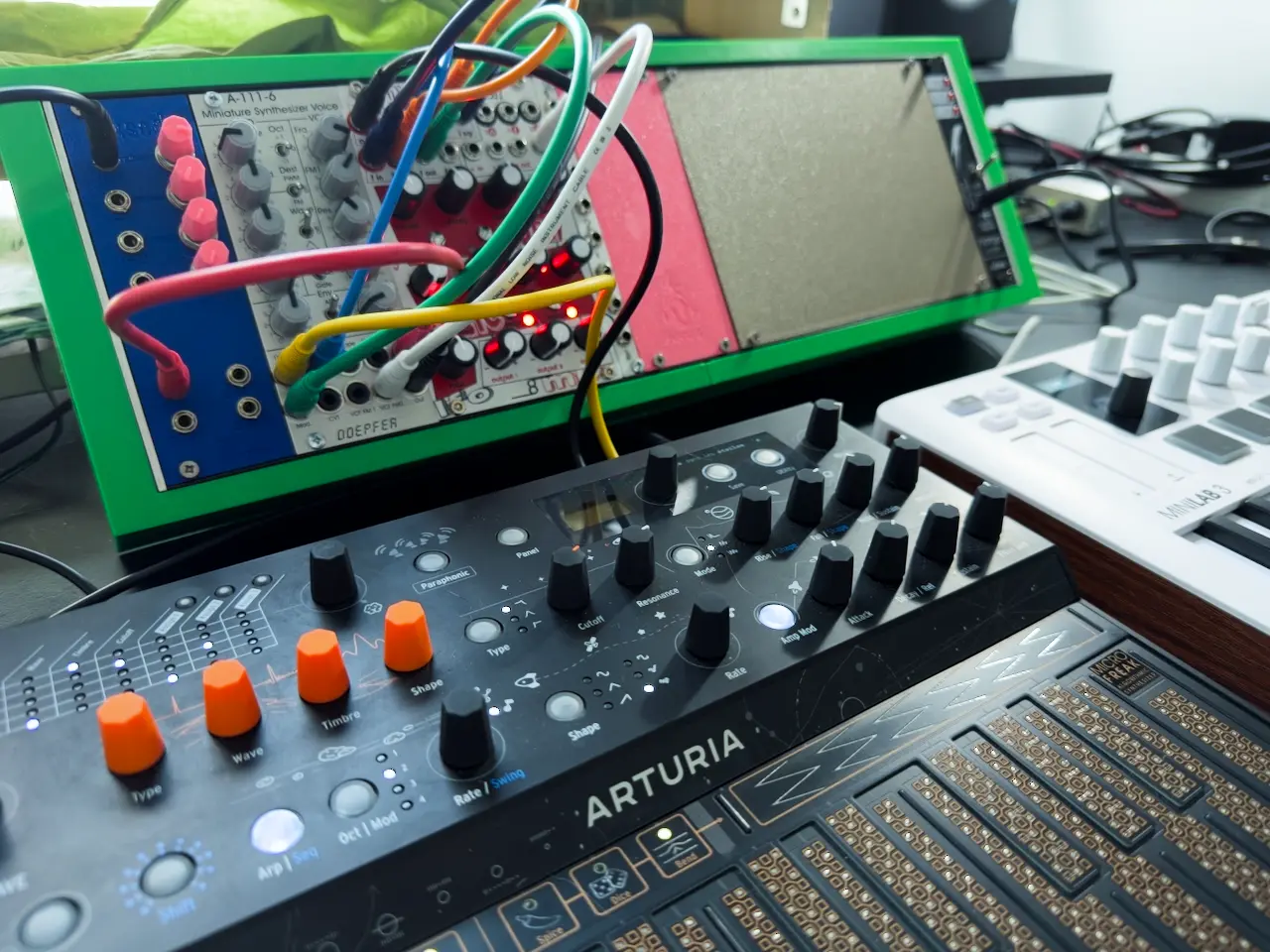 Synthesizer Studio Setup